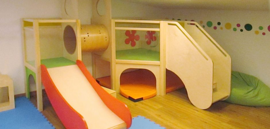 Kita Karlsruhe hat ein neues Spielhaus für den Gruppenraum
