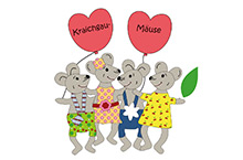Kita Karlsruhe Logo Kraichgaumäuse