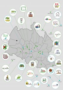 Standortübersicht Einrichtungen Pro-Liberis und Lenitas